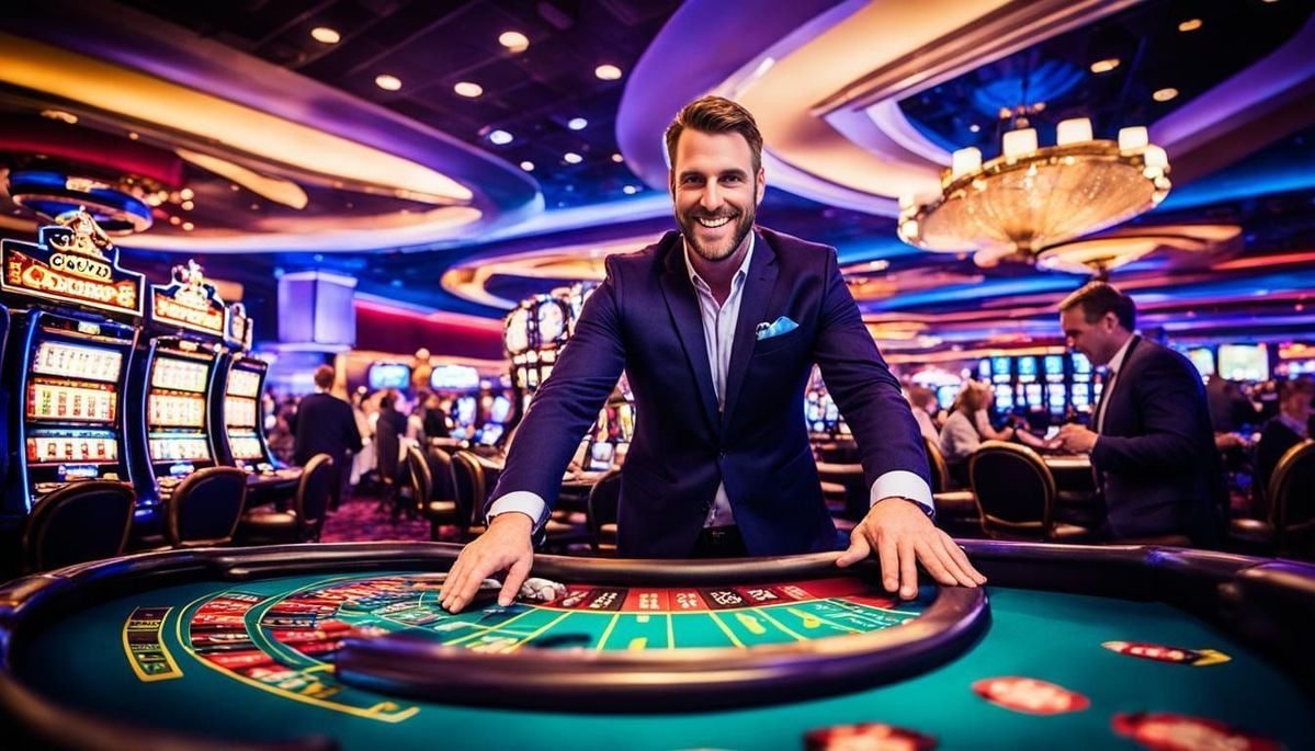 Antarmuka Live Casino dengan dealer langsung di aplikasi mobile angker4d